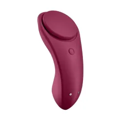 Satisfyer App Enabled Sexy Secret Panty Vibrator - Wine Red Satisfyer App Enabled Sexy Secret Panty Vibrator - Wine Red