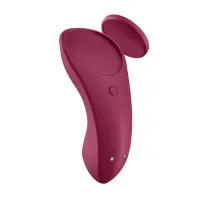 Satisfyer App Enabled Sexy Secret Panty Vibrator - Wine Red Satisfyer App Enabled Sexy Secret Panty Vibrator - Wine Red