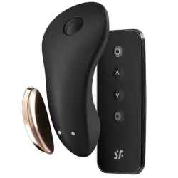 Satisfyer Little Secret Panty Vibrator - Black Satisfyer Little Secret Panty Vibrator - Black