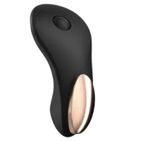 Satisfyer Little Secret Panty Vibrator - Black Satisfyer Little Secret Panty Vibrator - Black