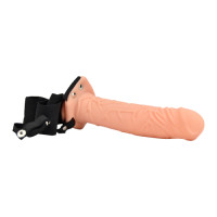 Loving Joy 7 Inch Hollow Strap On Vanilla