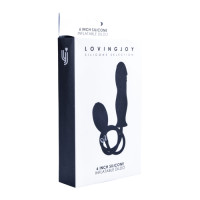 Loving Joy 6 Inch Silicone Inflatable Dildo Loving Joy 6 Inch Silicone Inflatable Dildo