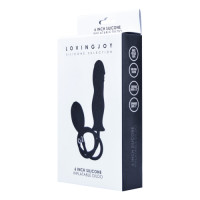 Loving Joy 6 Inch Silicone Inflatable Dildo Loving Joy 6 Inch Silicone Inflatable Dildo