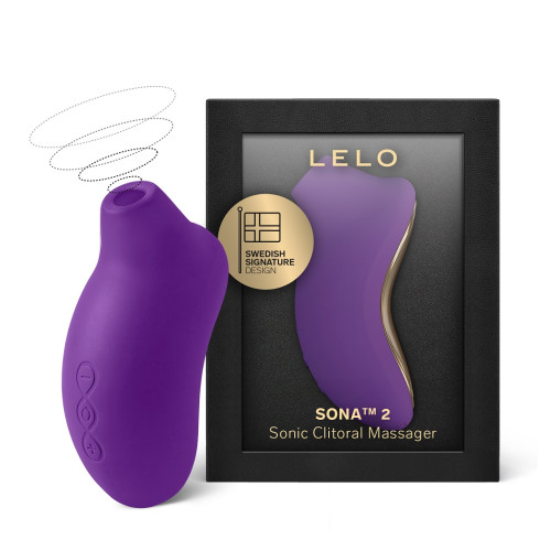 LELO SONA 2 Sonic Clitoral Massager - Purple LELO SONA 2 Sonic Clitoral Massager - Purple
