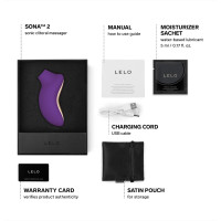 LELO SONA 2 Sonic Clitoral Massager - Purple LELO SONA 2 Sonic Clitoral Massager - Purple