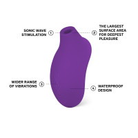 LELO SONA 2 Sonic Clitoral Massager - Purple LELO SONA 2 Sonic Clitoral Massager - Purple