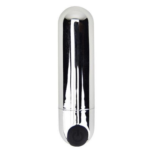 Loving Joy 10 Function Rechargeable Bullet Vibrator Silver Loving Joy 10 Function Rechargeable Bullet Vibrator Silver