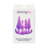 Loving Joy Butt Plug Training Kit Purple Loving Joy Butt Plug Training Kit Purple