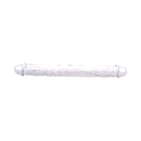 Loving Joy 15 Inch Double Ended Dildo Clear Loving Joy 15 Inch Double Ended Dildo Clear