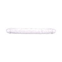 Loving Joy 15 Inch Double Ended Dildo Clear Loving Joy 15 Inch Double Ended Dildo Clear