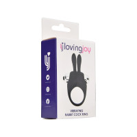 Loving Joy Silicone Vibrating Rabbit Cock Ring Loving Joy Silicone Vibrating Rabbit Cock Ring