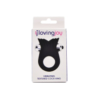 Loving Joy Silicone Vibrating Textured Cock Ring Loving Joy Silicone Vibrating Textured Cock Ring