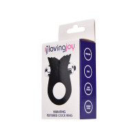 Loving Joy Silicone Vibrating Textured Cock Ring Loving Joy Silicone Vibrating Textured Cock Ring