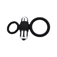 Loving Joy Silicone Vibrating Cock and Ball Ring Loving Joy Silicone Vibrating Cock and Ball Ring