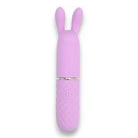 Nauti Petites 10 Speed Rabbit Ears Bullet Vibrator Nauti Petites 10 Speed Rabbit Ears Bullet Vibrator