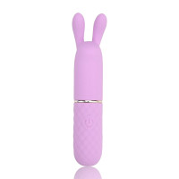 Nauti Petites 10 Speed Rabbit Ears Bullet Vibrator Nauti Petites 10 Speed Rabbit Ears Bullet Vibrator