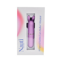 Nauti Petites 10 Speed Rabbit Ears Bullet Vibrator Nauti Petites 10 Speed Rabbit Ears Bullet Vibrator