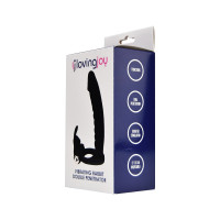Loving Joy Double Fun Vibrating Rabbit Double Penetration Strap-On Loving Joy Double Fun Vibrating Rabbit Double Penetration Strap-On