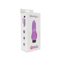 Loving Joy 7 inch Realistic Vibrator Purple Loving Joy 7 inch Realistic Vibrator Purple