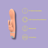 Mina Thrill G-Spot Rabbit Vibrator Mina Thrill G-Spot Rabbit Vibrator