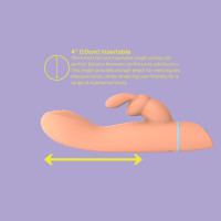 Mina Thrill G-Spot Rabbit Vibrator Mina Thrill G-Spot Rabbit Vibrator