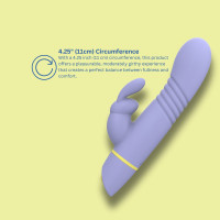 Mina Tide Thrusting Rabbit Vibrator Mina Tide Thrusting Rabbit Vibrator