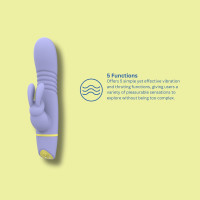 Mina Tide Thrusting Rabbit Vibrator Mina Tide Thrusting Rabbit Vibrator