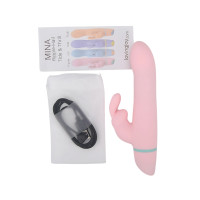Mina Ripple Vibrating & Rotating Rabbit Vibrator Mina Ripple Vibrating & Rotating Rabbit Vibrator
