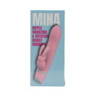 Mina Ripple Vibrating & Rotating Rabbit Vibrator Mina Ripple Vibrating & Rotating Rabbit Vibrator