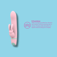 Mina Ripple Vibrating & Rotating Rabbit Vibrator Mina Ripple Vibrating & Rotating Rabbit Vibrator