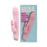 Mina Ripple Vibrating & Rotating Rabbit Vibrator Mina Ripple Vibrating & Rotating Rabbit Vibrator