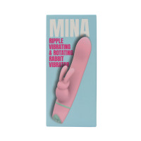 Mina Ripple Vibrating & Rotating Rabbit Vibrator Mina Ripple Vibrating & Rotating Rabbit Vibrator