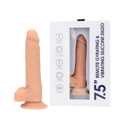 Loving Joy 7.5″ Remote Gyrating & Vibrating Silicone Dildo Loving Joy 7.5″ Remote Gyrating & Vibrating Silicone Dildo