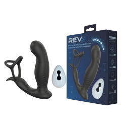 Rev Remote Controlled Come Hither & Vibrating Prostate Massager Rev Remote Controlled Come Hither & Vibrating Prostate Massager