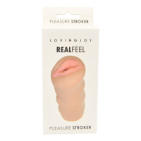 Loving Joy Real Feel Male Masturbator - Pleasure Stroker Loving Joy Real Feel Male Masturbator - Pleasure Stroker