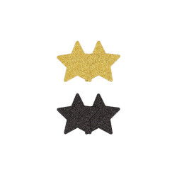 Pasties Glitter Stars 2 Pair