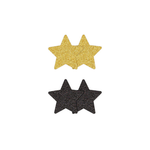 Pasties Glitter Stars 2 Pair