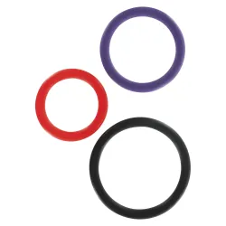 Triple Rings Multicolour 3 pcs