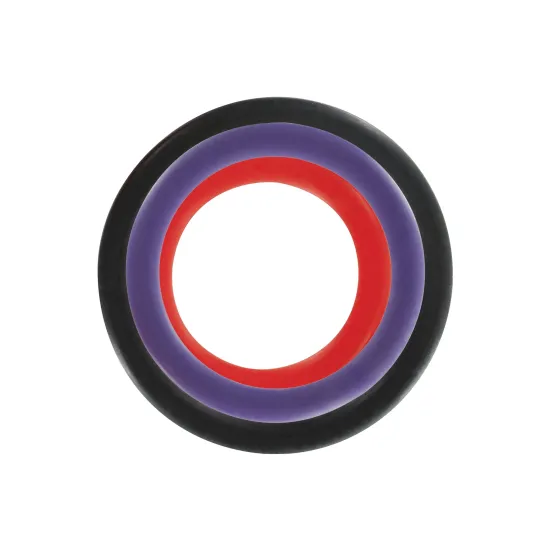 Triple Rings Multicolour 3 pcs