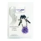 Stimulating Nipple Chain - Purple