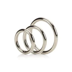 3 Piece Silver Ring Set