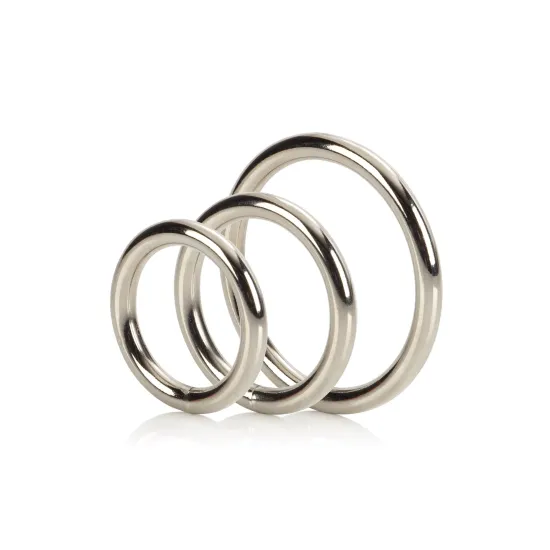 3 Piece Silver Ring Set