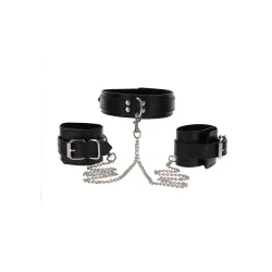 Heavy Collar and Wrist Cuffs