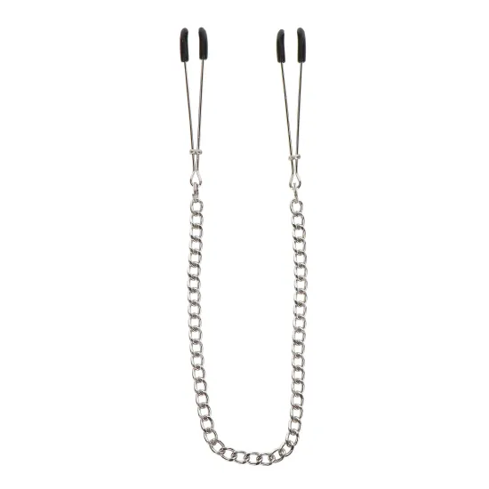 Tweezers With Chain - Silver