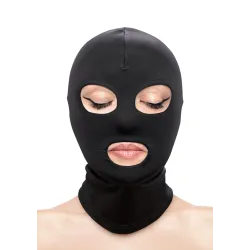 Eyes & Mouth Hood - Black