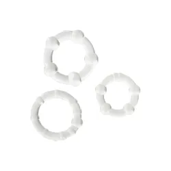 Stay Hard - Three Rings - Clear