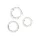 Stay Hard - Three Rings - Clear