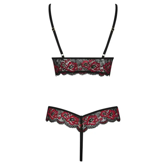Cottelli Crotchless Body With Lace