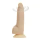 Naked Addiction 7 Inch Rotating and Vibrating Dong