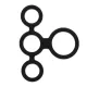 Rimba Quatro Cock Ring And Ball Splitter
